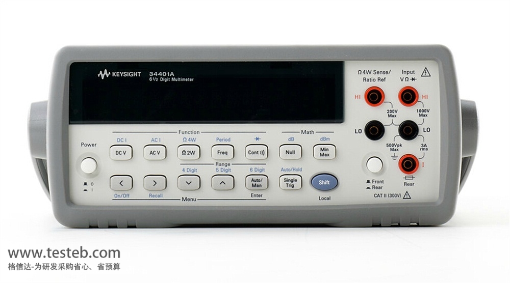 是德科技 安捷伦Agilent Agilent-34401A台式万用表