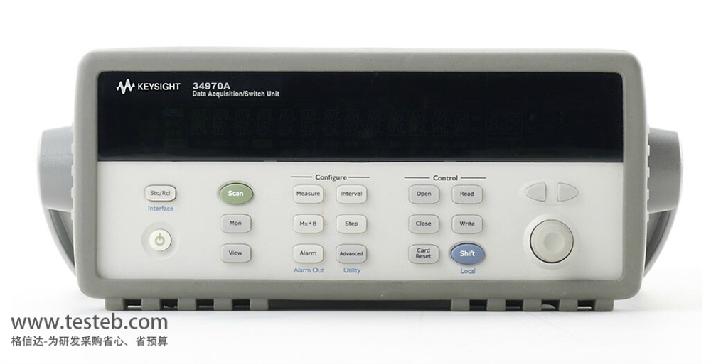 是德科技 安捷伦Agilent数据采集器/温度记录仪Agilent-34970A