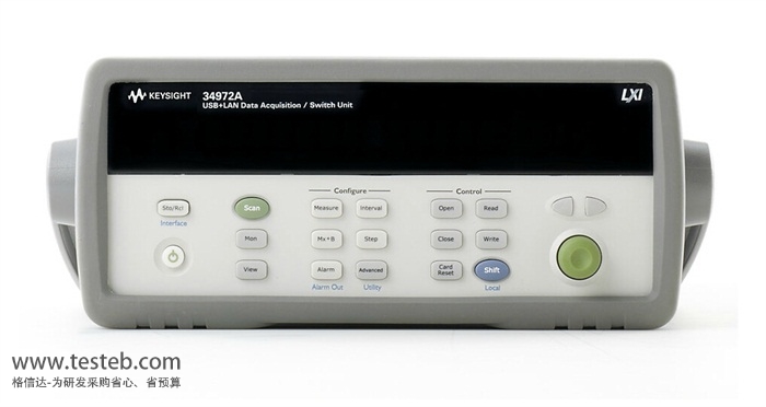 是德科技 安捷伦Agilent agilent-34972a数据采集器/温度记录仪