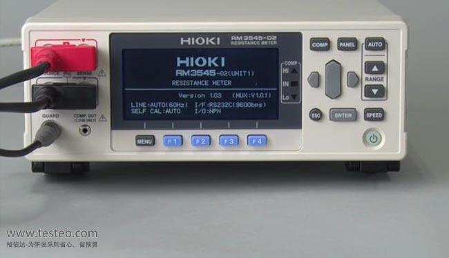 日置HIOKI内阻/欧姆电阻计RM3545-02