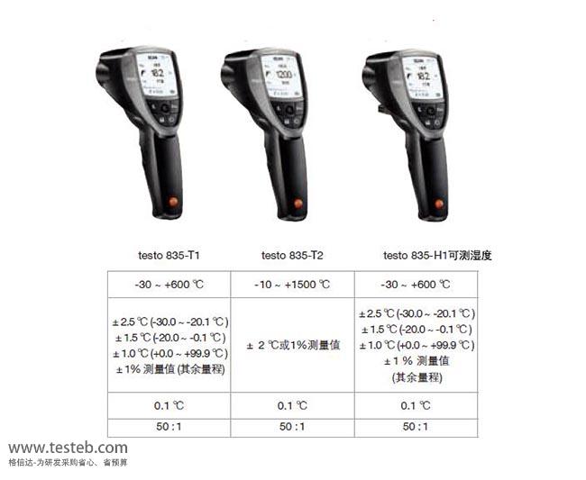 Testo 835-T2 Infrared Thermometer